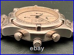 TAG Heuer 2000 Quartz Chronograph 38mm Ref 262.206-1 For Parts or Repair