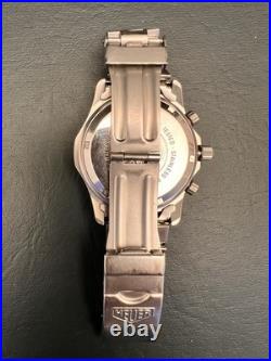 TAG Heuer 2000 Quartz Chronograph 38mm Ref 262.206-1 For Parts or Repair