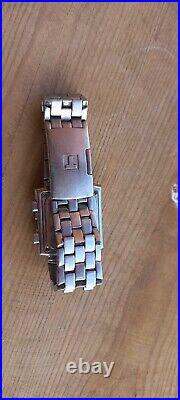 TISSOT QUADRATO STAINLESS FOR REPAIR OR PARTS movement works