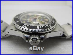 TUDOR SUBMARINER 9411 MILITARY DIAL S/STEEL SOLD FOR PARTS or REPAIR NO RESERVE