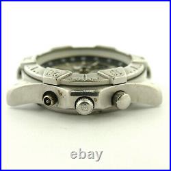 Tag Heuer 1/10 Prof 540.206 R Silver Dial S. S. Watch Head For Parts Or Repairs