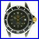 Tag Heuer 1000 Prof 980.028n Black Dial Pvd S. S. Watch Head For Parts Or Repairs