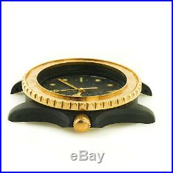 Tag Heuer 1000 Professional 200m Black Dial 2-tone Gold+pvd For Parts Or Repairs