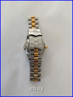 Tag Heuer 2000 Series Wk1320-0 2-tone Gold Plate/s. S. Ladies Watch Parts/repairs Tag Heuer 2000 Series Wk1320-0 2-tone Gold Plate/s. S. Ladies Watch Parts/repairs