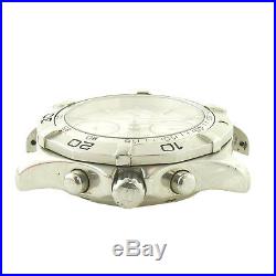 Tag Heuer Aquaracer Auto Chrono Silver Dial S. S. 300m Watch Head Parts/repairs
