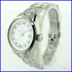 Tag Heuer Carrera Wv2413 White Diamond Dial S. S. Ladies Watch For Parts/repairs