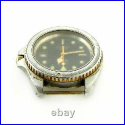 Tag Heuer Diver 981.113 Black Dial Stainless Steel Watch Head For Parts/repairs