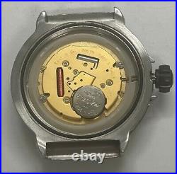 Tag Heuer Formula 1 Wac1111-0 White Dial S. S. Mens Watch Head For Parts/repairs