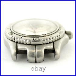 Tag Heuer Link Sel Prof Silver Dial Stainless Steel Watch Head For Parts/repair
