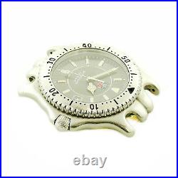 Tag Heuer Link Wg1113-k0 Gray Dial Stainless Steel Watch Head For Parts/repairs