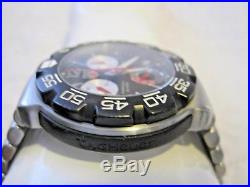 Tag Heuer Mens Cac1110-0 Formula One Black Dial Parts Or Repairs As-is