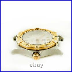 Tag Heuer Prof Wk1320-0 Silver Dial 2-tone S. S. Ladies Watch Head Parts/repairs