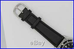 Tag Heuer WD1210 Black 1500 Professional SS Watch Mens Parts Repair Leather