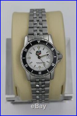 Tag Heuer WD1413. BA0614 White 1500 Professional Silver Watch Womens Parts Repair