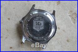 Tag Heuer WK1112 Silver 2000 Professional Watch Mens Parts Repair