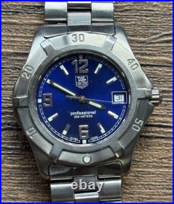 Tag Heuer WN1112 Watch Parts or Repair Junk Condition