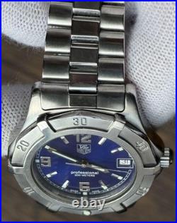 Tag Heuer WN1112 Watch Parts or Repair Junk Condition