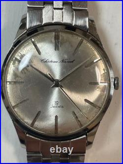 Takano Chateau Nouvel 19 Jewels Manual Watch FOR PARTS OR REPAIR
