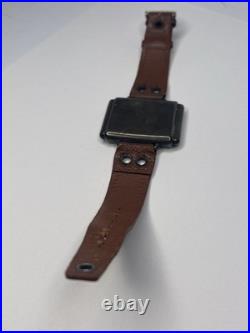 Tavannes Watch Swiss Sterling 925 Case Opens Closes Wrist To Clock -PARTS REPAIR