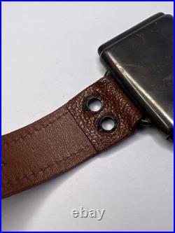 Tavannes Watch Swiss Sterling 925 Case Opens Closes Wrist To Clock -PARTS REPAIR