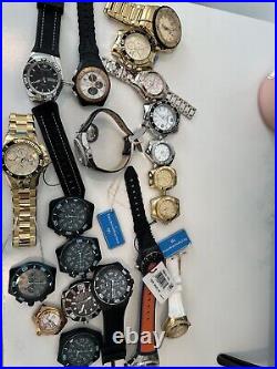 Techno Marine Watches LOT for repair or parts Mens and womens 21 PIECES