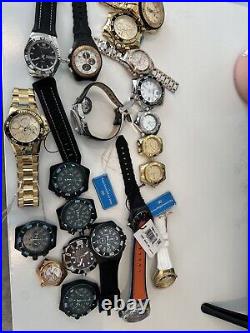 Techno Marine Watches LOT for repair or parts Mens and womens 21 PIECES