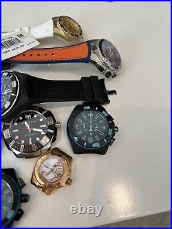 Techno Marine Watches LOT for repair or parts Mens and womens 21 PIECES