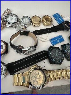 Techno Marine Watches LOT for repair or parts Mens and womens 21 PIECES