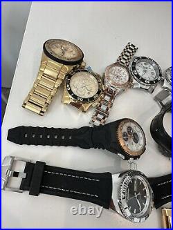 Techno Marine Watches LOT for repair or parts Mens and womens 21 PIECES