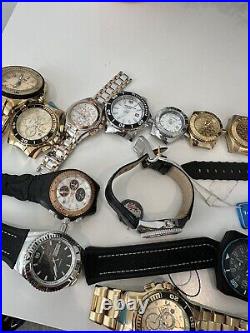 Techno Marine Watches LOT for repair or parts Mens and womens 21 PIECES