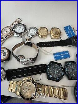 Techno Marine Watches LOT for repair or parts Mens and womens 21 PIECES