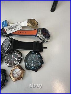 Techno Marine Watches LOT for repair or parts Mens and womens 21 PIECES