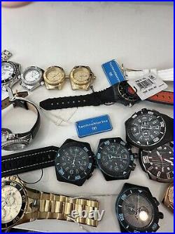 Techno Marine Watches LOT for repair or parts Mens and womens 21 PIECES