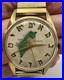 Tel Aviv Israel Map Swiss Watch Hebrew Dial For Parts/Repair, Balance Damage
