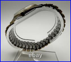 Tel Aviv Israel Map Swiss Watch Hebrew Dial For Parts/Repair, Balance Damage