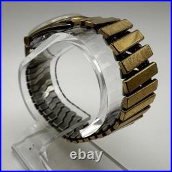 Tel Aviv Israel Map Swiss Watch Hebrew Dial For Parts/Repair, Balance Damage