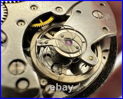 Tel Aviv Israel Map Swiss Watch Hebrew Dial For Parts/Repair, Balance Damage