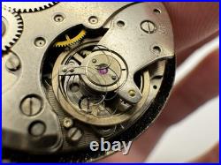 Tel Aviv Israel Map Swiss Watch Hebrew Dial For Parts/Repair, Balance Damage