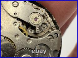Tel Aviv Israel Map Swiss Watch Hebrew Dial For Parts/Repair, Balance Damage