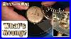 This Watch Was A Wreck 1950s Benrus Dn2a Wristwatch Repair