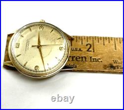 Tiffany & Co 14K Yellow Gold Mens Antique Vintage Automatic Watch-Parts/Repair
