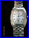 Tiffany & Co. Tourneau Stainless Swiss Watch Beautiful For Parts or Repair