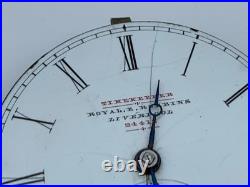 TimeKeeper Royal E Robbins LiverPool 24413, Movement for parts or repair. # 389 TimeKeeper Royal E Robbins LiverPool 24413, Movement for parts or repair. # 389