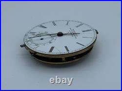 TimeKeeper Royal E Robbins LiverPool 24413, Movement for parts or repair. # 389 TimeKeeper Royal E Robbins LiverPool 24413, Movement for parts or repair. # 389
