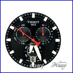 Tissot 1853 Chrono Black Dial Watch T125617A-READ-Untested-For Parts/Repairs