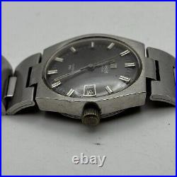 Tissot Automatic PR 516 Grey Date Dial 784-2 For Parts / Repair / Restoration