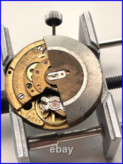 Tissot Cal 2481 Automatic Watch Movement with Original Crown for Repair Parts