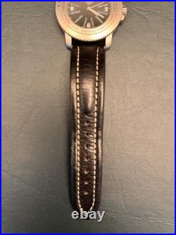 Tissot Navigator N250 World Timer Quartz 39mm Leather Strap For Parts/Repair Tissot Navigator N250 World Timer Quartz 39mm Leather Strap For Parts/Repair