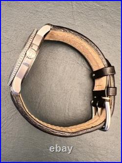 Tissot Navigator N250 World Timer Quartz 39mm Leather Strap For Parts/Repair Tissot Navigator N250 World Timer Quartz 39mm Leather Strap For Parts/Repair