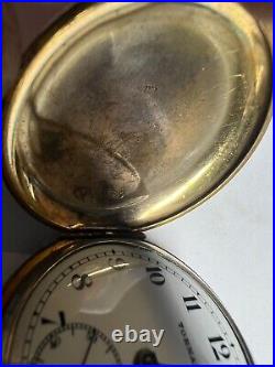 Tornado pocket watch case 40.3 mm sell as part and repair stem and no glass